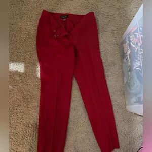 Black Label Vibrant Red Pants